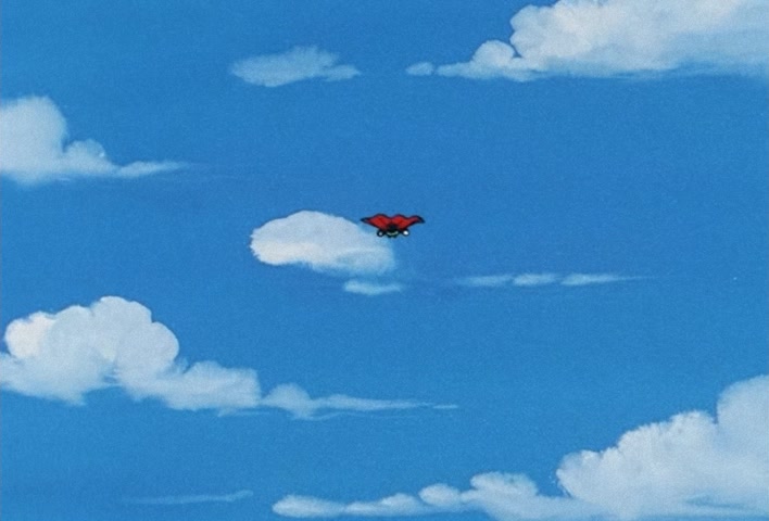 Dragon Ball Z Ep 201: The Champion and Lover of Justice — The Great Saiyaman Appears @ 19:11