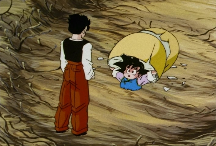 Dragon Ball Z Ep 204: A Robbery Case!! The Culprit is Saiyaman?! @ 03:35