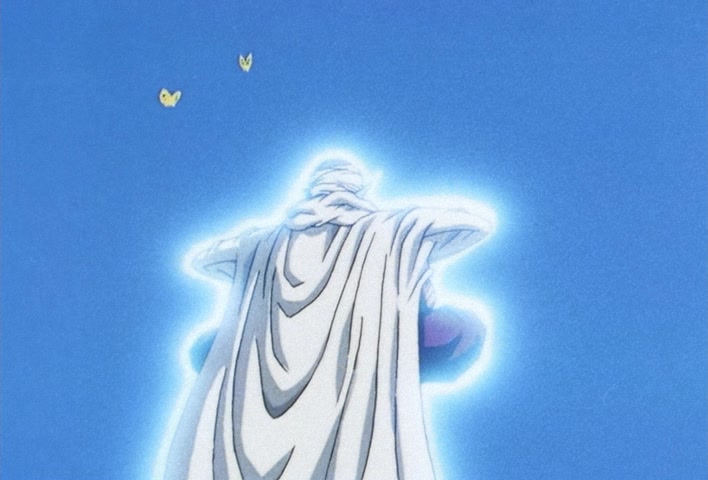 Dragon Ball Z Ep 206: Even Gohan is Surprised! Goten's Explosion of Power @ 03:47