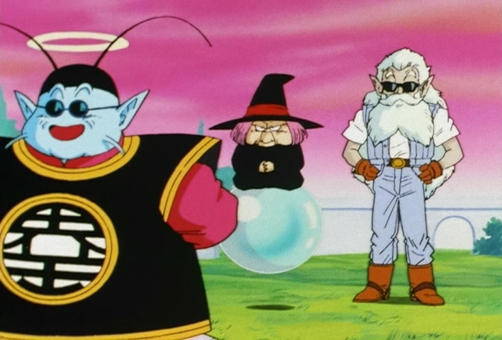 Dragon Ball Z Ep 206: Even Gohan is Surprised! Goten's Explosion of Power @ 07:07
