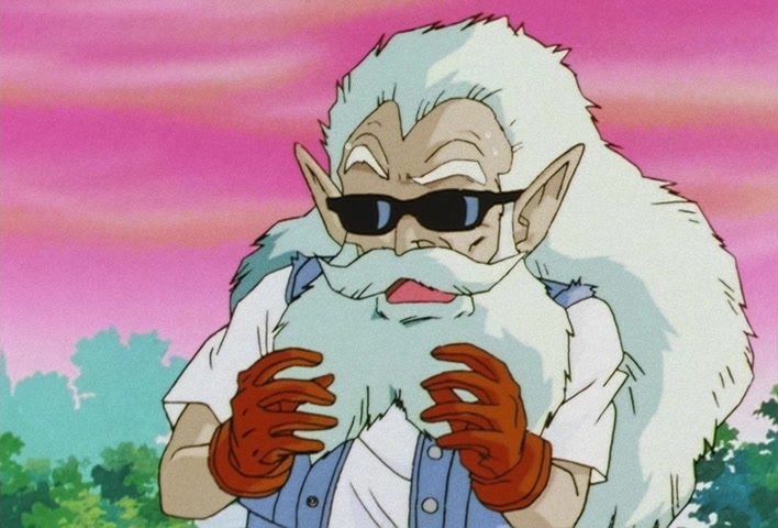 Dragon Ball Z Ep 206: Even Gohan is Surprised! Goten's Explosion of Power @ 07:30