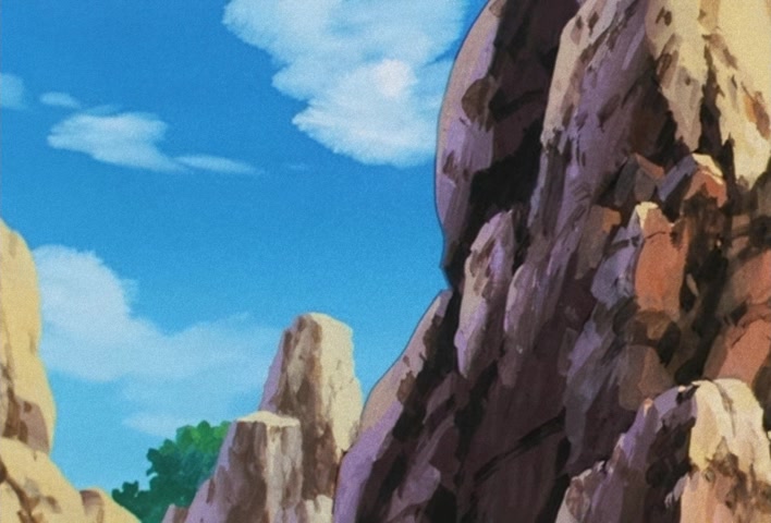 Dragon Ball Z Ep 206: Even Gohan is Surprised! Goten's Explosion of Power @ 08:00