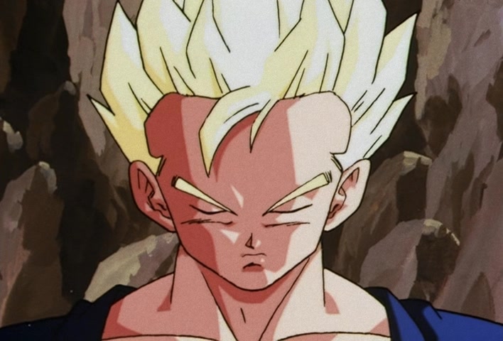 Dragon Ball Z Ep 206: Even Gohan is Surprised! Goten's Explosion of Power @ 09:04