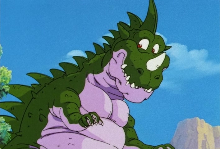 Dragon Ball Z Ep 206: Even Gohan is Surprised! Goten's Explosion of Power @ 09:33