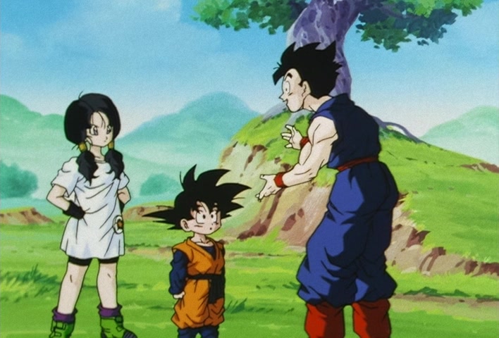 Dragon Ball Z Ep 207: Ah, I Flew!! Videl's Introduction to Flight @ 03:49