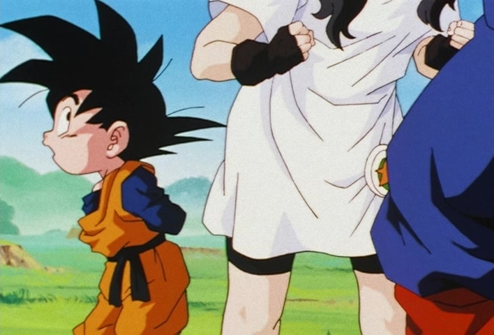 Dragon Ball Z Ep 207: Ah, I Flew!! Videl's Introduction to Flight @ 05:14
