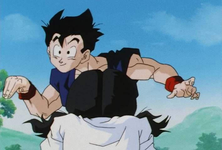 Dragon Ball Z Ep 207: Ah, I Flew!! Videl's Introduction to Flight @ 05:19