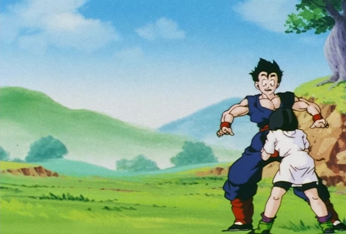 Dragon Ball Z Ep 207: Ah, I Flew!! Videl's Introduction to Flight @ 05:24