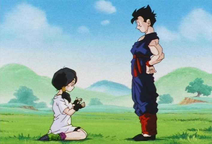 Dragon Ball Z Ep 207: Ah, I Flew!! Videl's Introduction to Flight @ 06:30