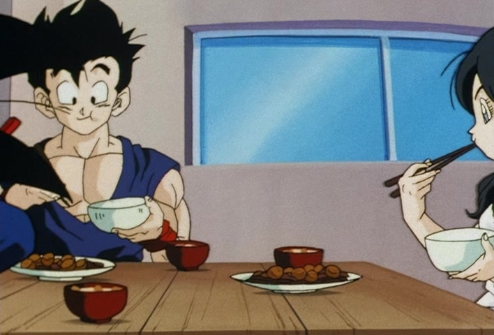 Dragon Ball Z Ep 207: Ah, I Flew!! Videl's Introduction to Flight @ 07:36