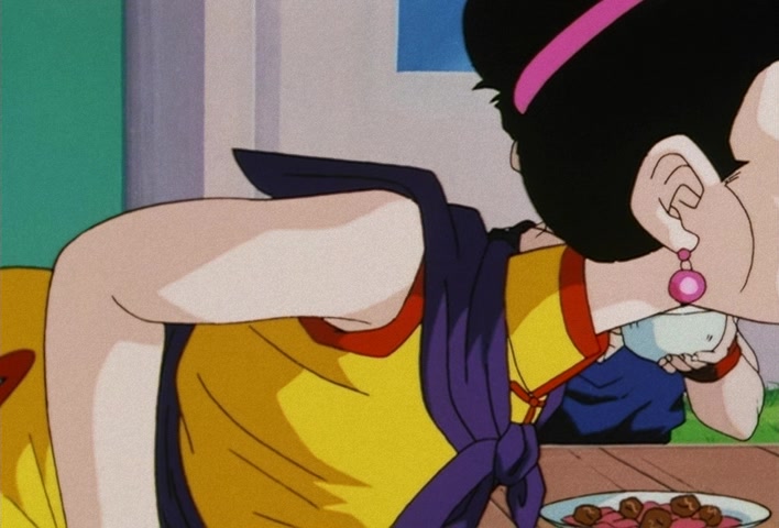 Dragon Ball Z Ep 207: Ah, I Flew!! Videl's Introduction to Flight @ 08:00