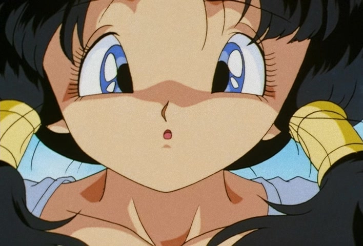 Dragon Ball Z Ep 207: Ah, I Flew!! Videl's Introduction to Flight @ 09:40