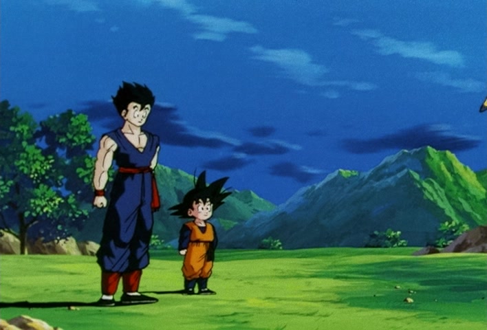 Dragon Ball Z Ep 208: Welcome Back, Goku! The Whole Z Team Assembles!! @ 08:38
