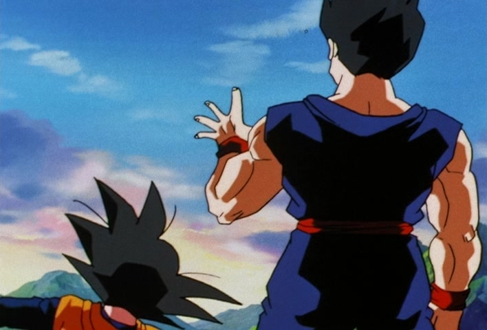 Dragon Ball Z Ep 208: Welcome Back, Goku! The Whole Z Team Assembles!! @ 08:43