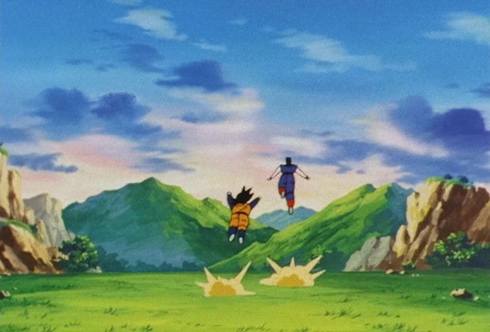 Dragon Ball Z Ep 208: Welcome Back, Goku! The Whole Z Team Assembles!! @ 08:57