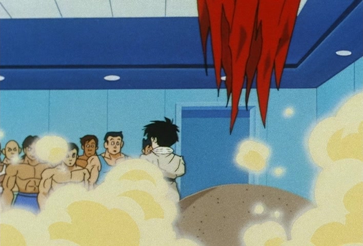 Dragon Ball Z Ep 208: Welcome Back, Goku! The Whole Z Team Assembles!! @ 10:43