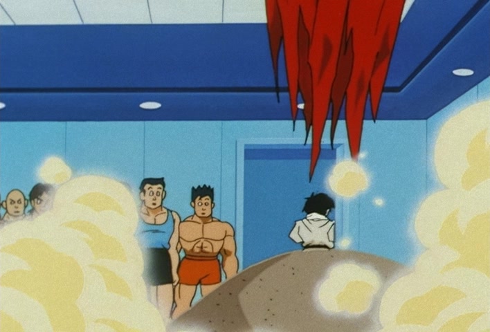 Dragon Ball Z Ep 208: Welcome Back, Goku! The Whole Z Team Assembles!! @ 10:47