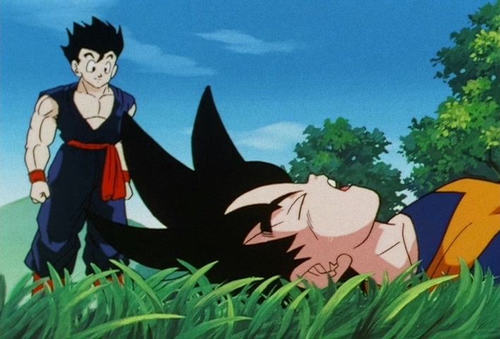 Dragon Ball Z Ep 208: Welcome Back, Goku! The Whole Z Team Assembles!! @ 11:50