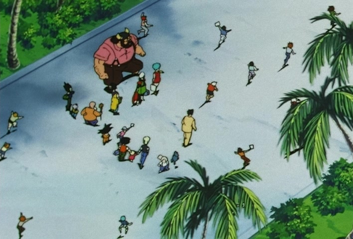 Dragon Ball Z Ep 208: Welcome Back, Goku! The Whole Z Team Assembles!! @ 16:09