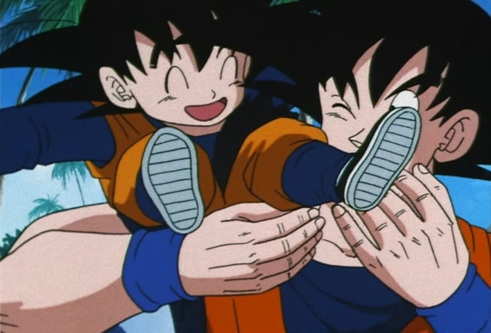 Dragon Ball Z Ep 209: You're in Danger, Saiyaman! Guard Yourself Against a Perfectly Timed Photo?! @ 02:28