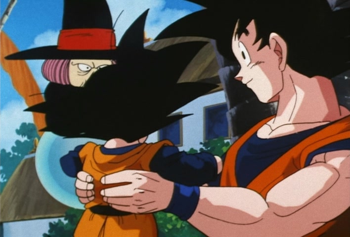 Dragon Ball Z Ep 209: You're in Danger, Saiyaman! Guard Yourself Against a Perfectly Timed Photo?! @ 02:38