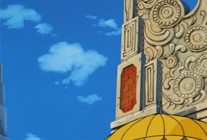 Dragon Ball Z Ep 209: You're in Danger, Saiyaman! Guard Yourself Against a Perfectly Timed Photo?! @ 02:52