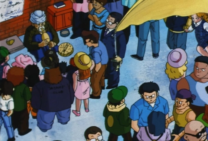 Dragon Ball Z Ep 209: You're in Danger, Saiyaman! Guard Yourself Against a Perfectly Timed Photo?! @ 03:16