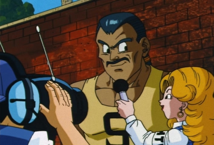 Dragon Ball Z Ep 209: You're in Danger, Saiyaman! Guard Yourself Against a Perfectly Timed Photo?! @ 03:26