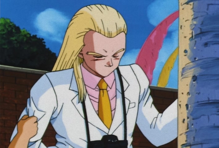 Dragon Ball Z Ep 209: You're in Danger, Saiyaman! Guard Yourself Against a Perfectly Timed Photo?! @ 04:28