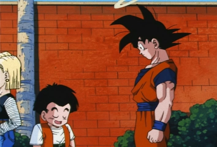 Dragon Ball Z Ep 209: You're in Danger, Saiyaman! Guard Yourself Against a Perfectly Timed Photo?! @ 05:21
