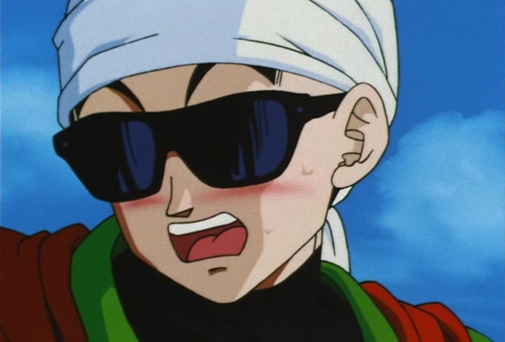 Dragon Ball Z Ep 209: You're in Danger, Saiyaman! Guard Yourself Against a Perfectly Timed Photo?! @ 08:23