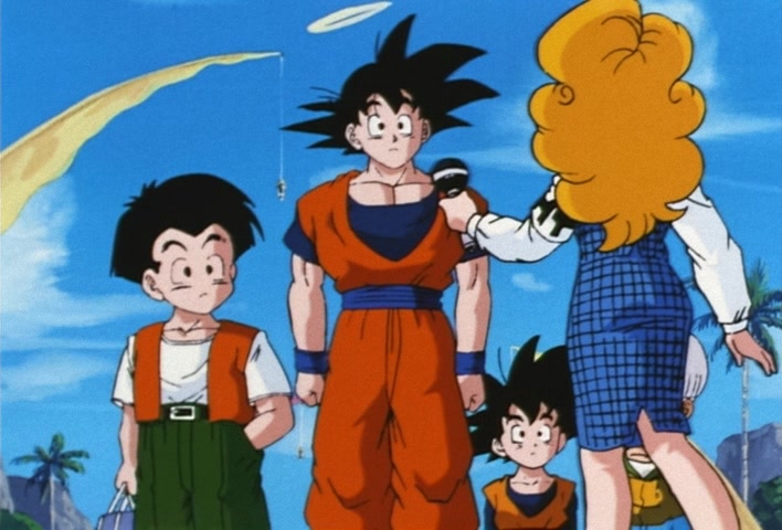 Dragon Ball Z Ep 209: You're in Danger, Saiyaman! Guard Yourself Against a Perfectly Timed Photo?! @ 09:25