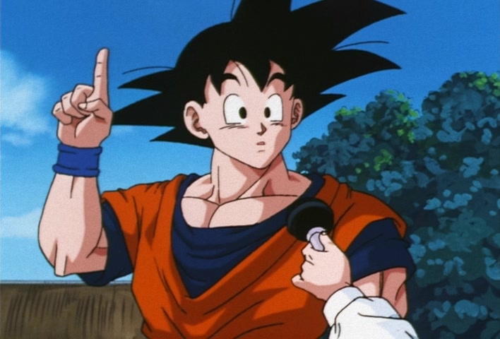Dragon Ball Z Ep 209: You're in Danger, Saiyaman! Guard Yourself Against a Perfectly Timed Photo?! @ 09:30
