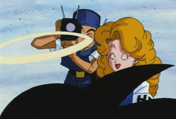 Dragon Ball Z Ep 209: You're in Danger, Saiyaman! Guard Yourself Against a Perfectly Timed Photo?! @ 09:39