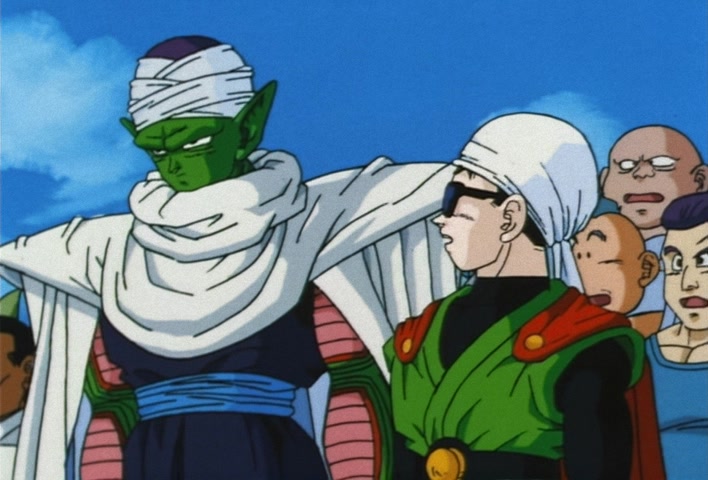 Dragon Ball Z Ep 209: You're in Danger, Saiyaman! Guard Yourself Against a Perfectly Timed Photo?! @ 17:53