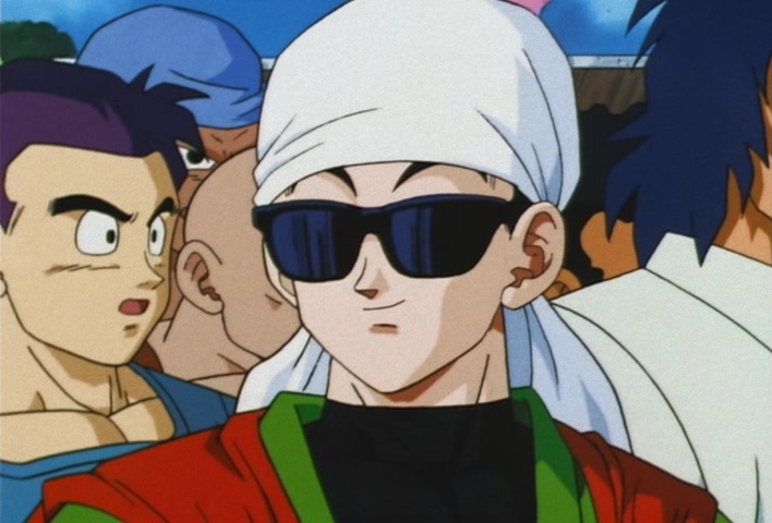 Dragon Ball Z Ep 209: You're in Danger, Saiyaman! Guard Yourself Against a Perfectly Timed Photo?! @ 18:07