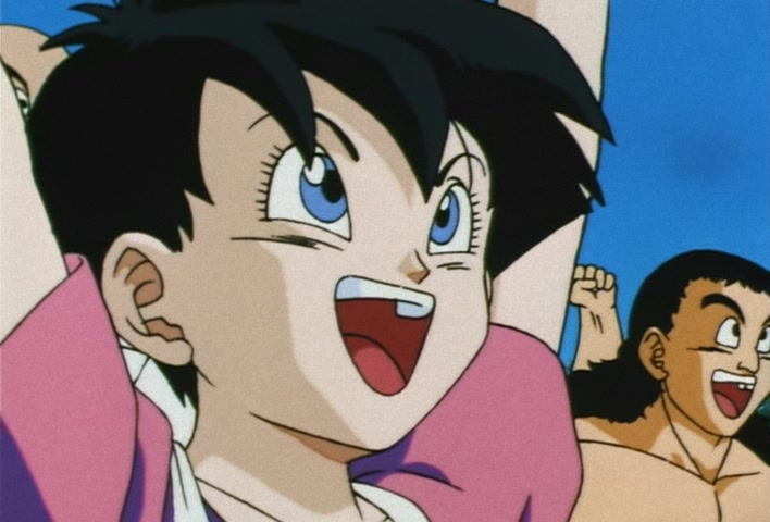 Dragon Ball Z Ep 209: You're in Danger, Saiyaman! Guard Yourself Against a Perfectly Timed Photo?! @ 18:55