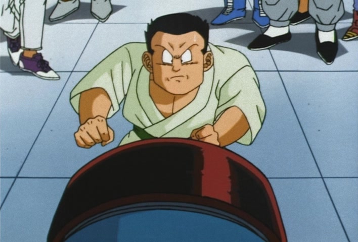 Dragon Ball Z Ep 209: You're in Danger, Saiyaman! Guard Yourself Against a Perfectly Timed Photo?! @ 19:57
