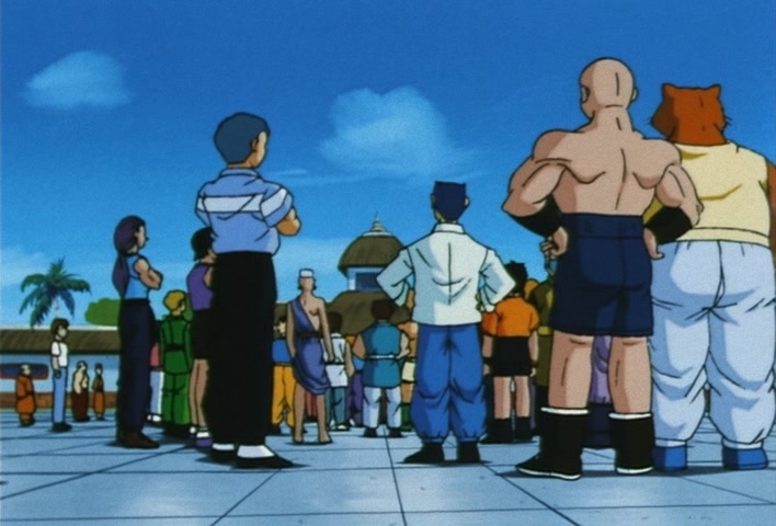 Dragon Ball Z Ep 209: You're in Danger, Saiyaman! Guard Yourself Against a Perfectly Timed Photo?! @ 20:02