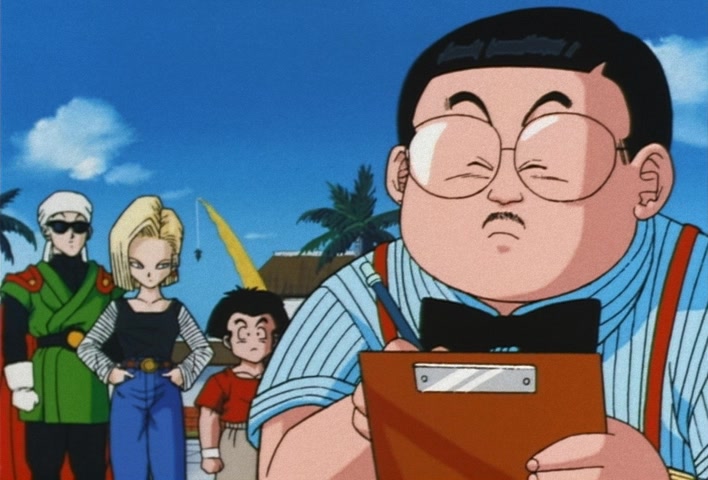 Dragon Ball Z Ep 209: You're in Danger, Saiyaman! Guard Yourself Against a Perfectly Timed Photo?! @ 20:21