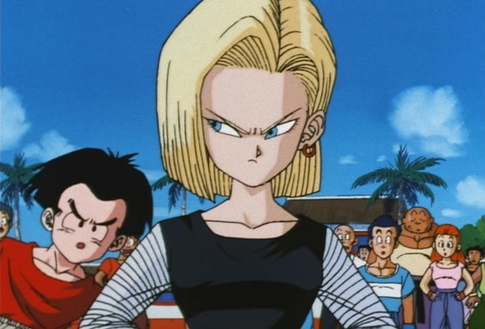 Dragon Ball Z Ep 209: You're in Danger, Saiyaman! Guard Yourself Against a Perfectly Timed Photo?! @ 20:55