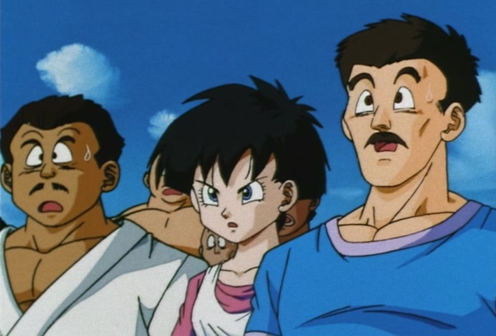 Dragon Ball Z Ep 209: You're in Danger, Saiyaman! Guard Yourself Against a Perfectly Timed Photo?! @ 21:33