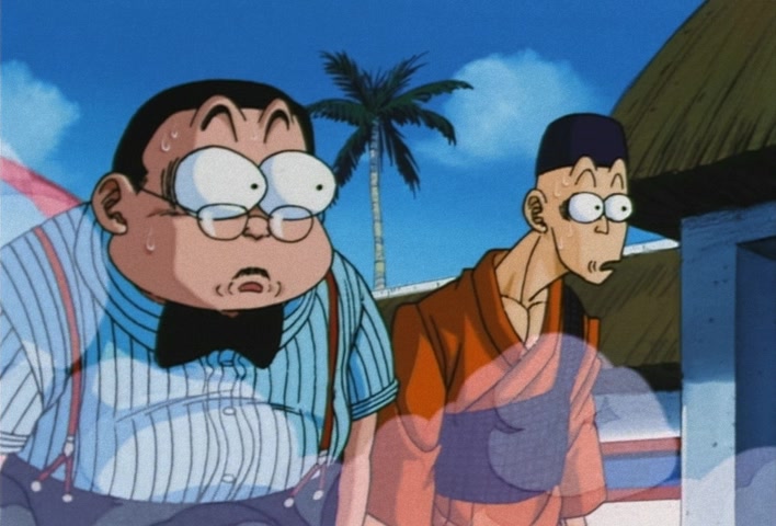 Dragon Ball Z Ep 209: You're in Danger, Saiyaman! Guard Yourself Against a Perfectly Timed Photo?! @ 22:02