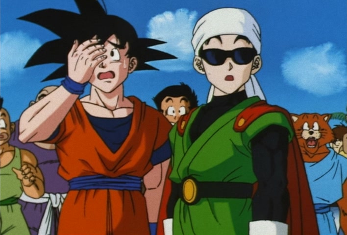 Dragon Ball Z Ep 209: You're in Danger, Saiyaman! Guard Yourself Against a Perfectly Timed Photo?! @ 22:07