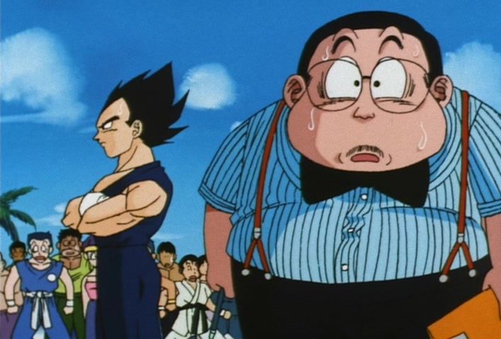 Dragon Ball Z Ep 209: You're in Danger, Saiyaman! Guard Yourself Against a Perfectly Timed Photo?! @ 22:21