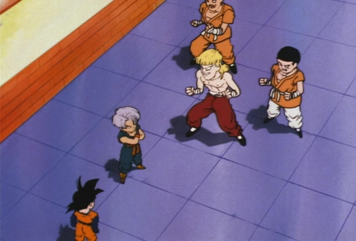 Dragon Ball Z Ep 210: No Small Matter!! Little Trunks @ 15:22