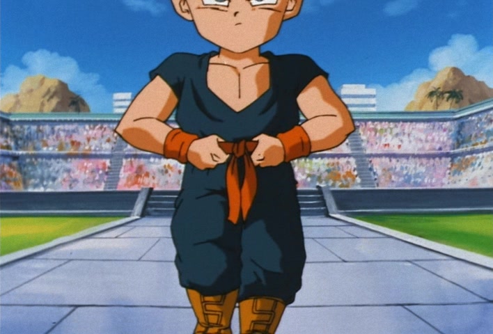 Dragon Ball Z Ep 210: No Small Matter!! Little Trunks @ 22:03