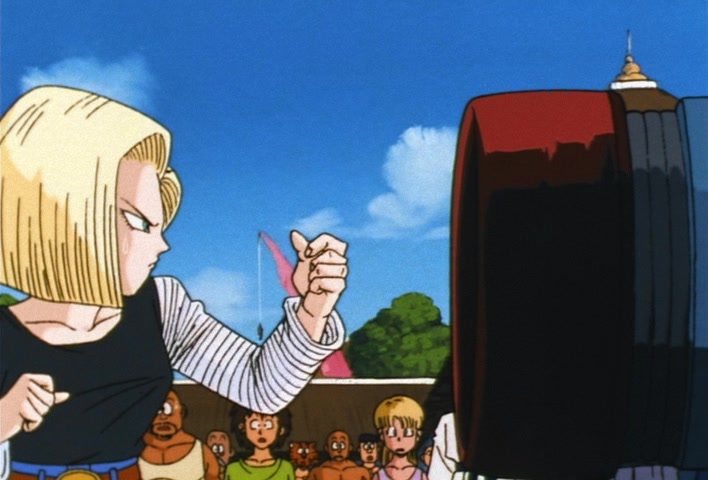 Dragon Ball Z Ep 211: It's My Turn!! Goten's Anxious First Fight @ 01:55