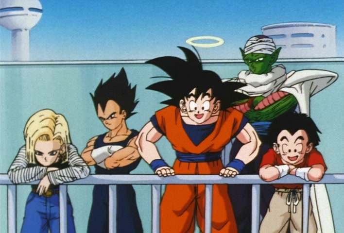 Dragon Ball Z Ep 211: It's My Turn!! Goten's Anxious First Fight @ 05:11