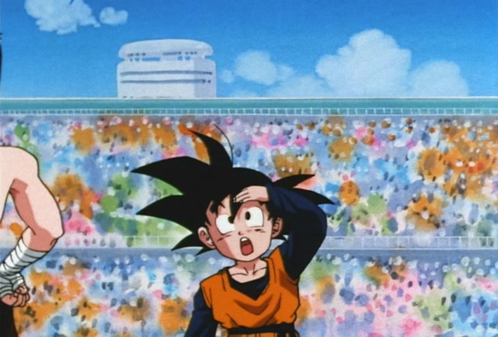 Dragon Ball Z Ep 211: It's My Turn!! Goten's Anxious First Fight @ 05:58